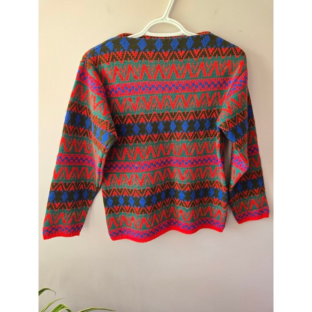 Vintage Lapplandia Sweden 100% Wool Nordic Sweater